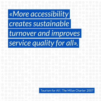 08 More accessibility creates sustainable turnover and improves service quality for all.