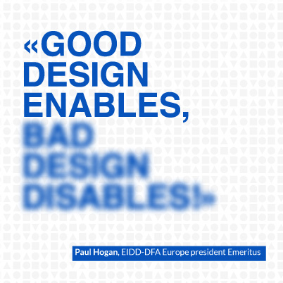 10 Good design enables, bad design disables!