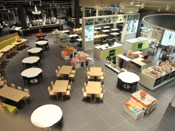 Photo interiors Autogrill Area Villoresi Est