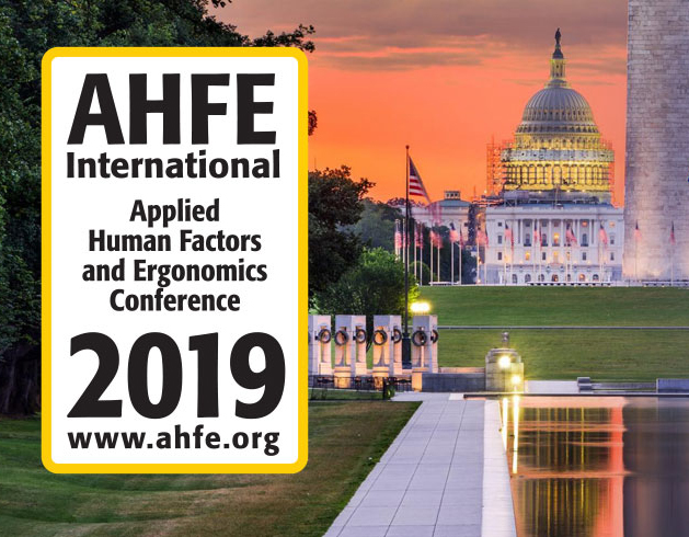 AHFE 2019 4th International Conference on Design for Inclusion in Washington D.C.